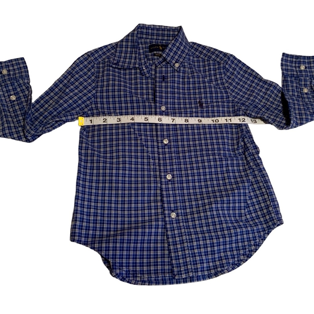 Ralph Lauren blue 4T dress shirt long sleeves